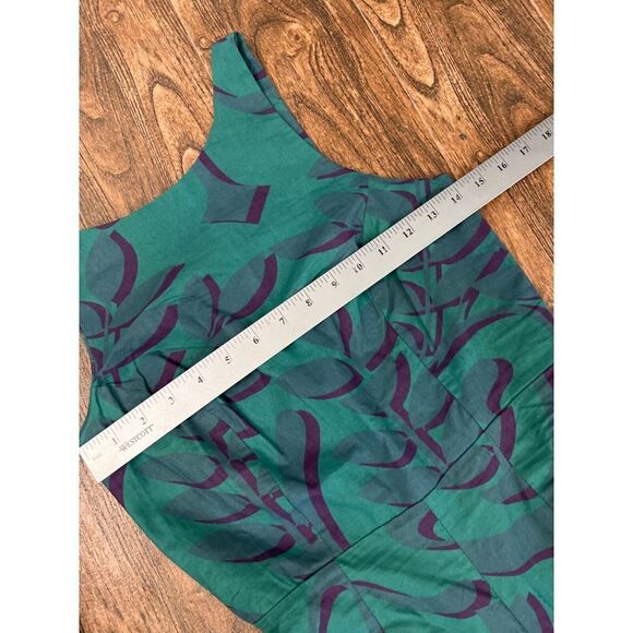 NEW WOMENS ANTHROPOLOGIE PORRIDGE CLOTHING GREEN HIGH NECK WIDE LEG JUMPSUIT 0 - Picture 8 of 11